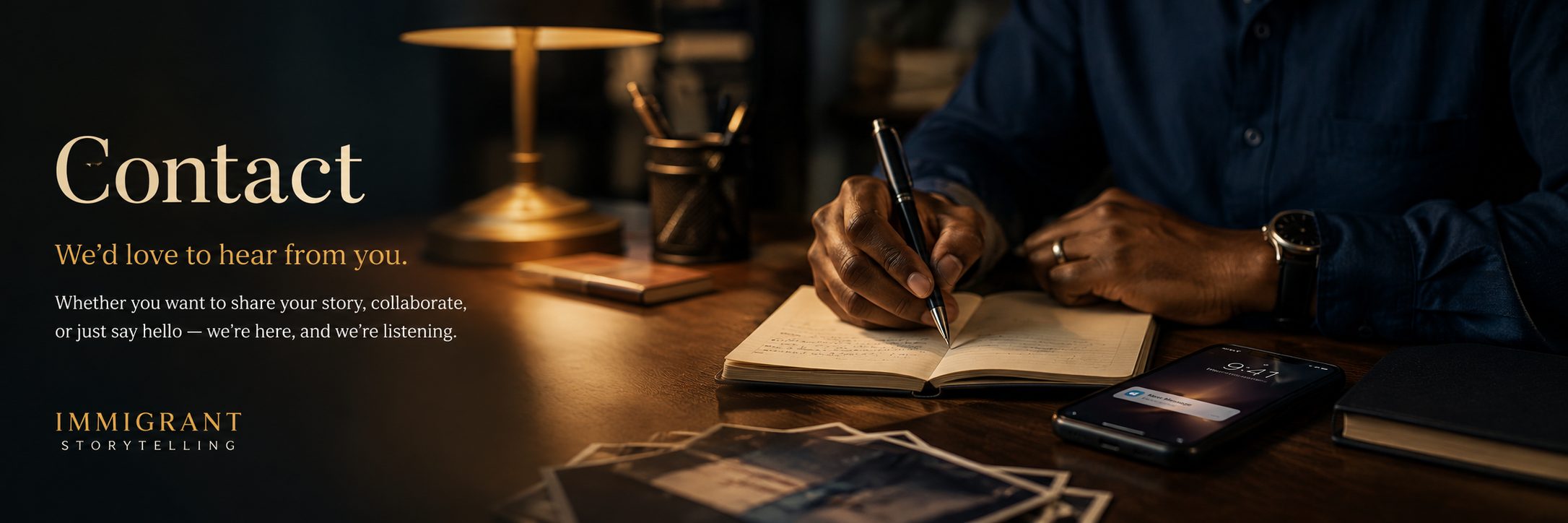 Contact Archived Blueprint — we'd love to hear from you. Whether you want to share your story, collaborate, or just say hello, we're here and listening.